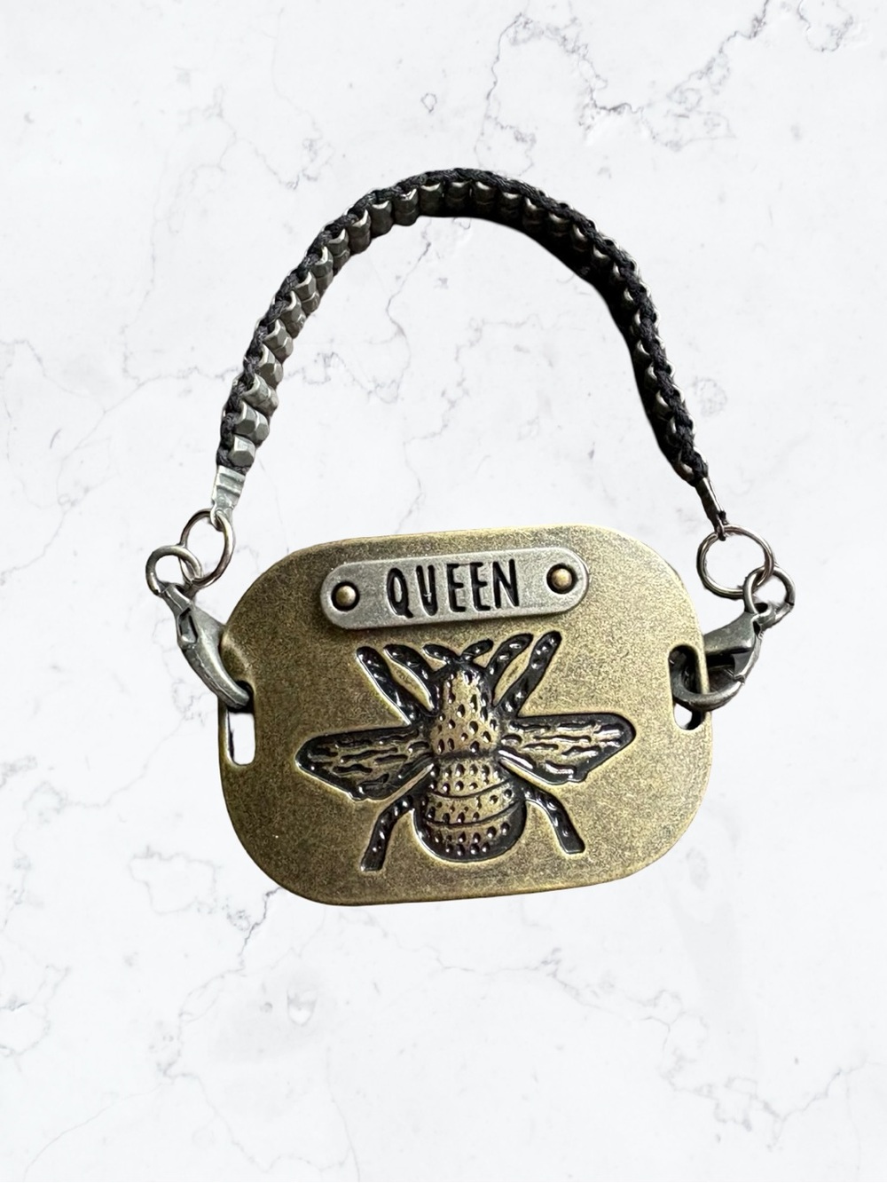 Queen Bee Bracelet - Antique Gold Tone Women’s Accessory
